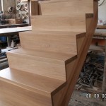 Oak ladder ( workshop view)